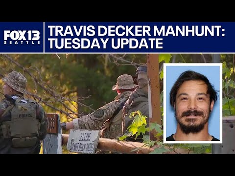 Search intensifies in Travis Decker manhunt: Tuesday update