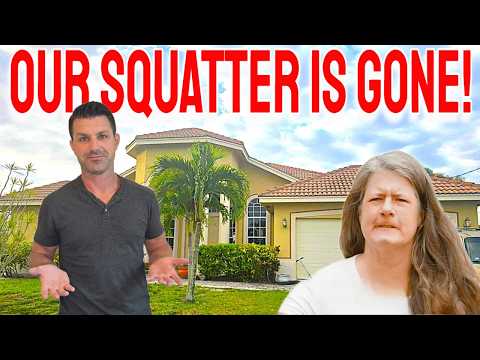 After 8 Months our Squatter is Evicted and The Foreclosure House is finally working out!