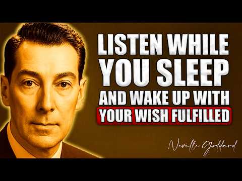 HEAR THIS While You SLEEP And You Will MANIFEST ANYTHING YOU DESIRE | Neville Goddard