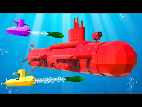 Build The Best SUBMARINE Challenge in Trailmakers!