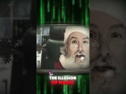 A Special Message from the North Pole of the Matrix  #matrixexplained #santaclaus #matrix5