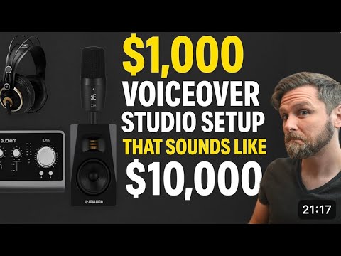 Build a Pro Voiceover Studio for Under $1,000 (No Fluff)