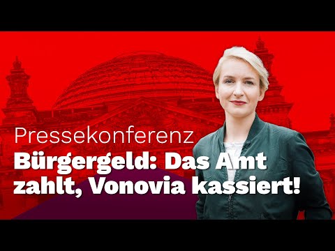 Wie Wohnungskonzerne den Staat abzocken! Pressekonferenz mit Ines Schwerdtner