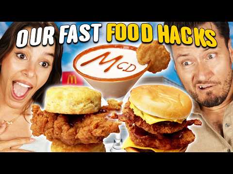 Trying & Rating OUR Fast Food Secret Menu!