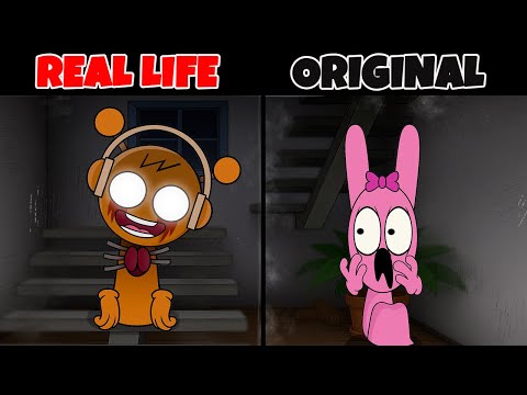 Pinki Got STUCK in Oren’s Monster House!  😱 | Original vs Plush Toys