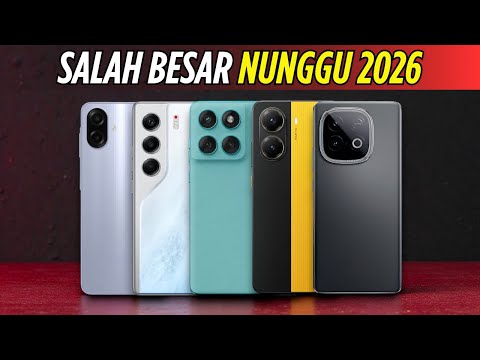 2026 Harga Naik⁉️ 5 HP TERBAIK [1 - 5 JUTA] PILIHAN YATEKNO