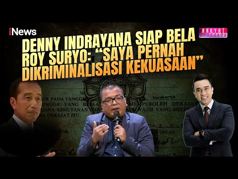 Denny Indrayana Anggap Roy Suryo Korban, Ungkit Pengalaman Masa Lalunya Dikriminalisasi | RakBer