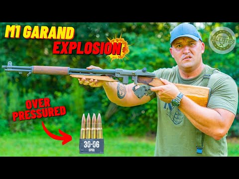 The M1 Garand Exploded !!! (When Guns Go Boom EP - 9)