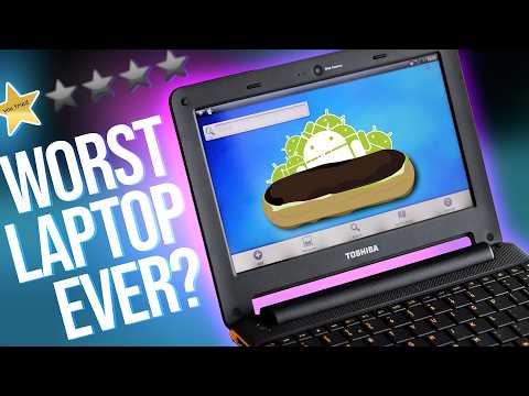 The first Android Laptop was a Disaster