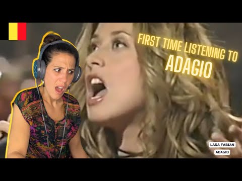 Lara Fabian - Adagio - Official REACTION #larafabian #adagio #reaction #official #belgium #sicily