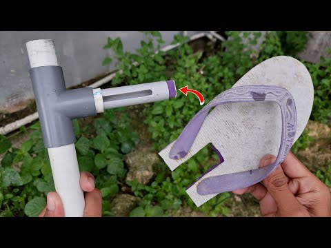 CARA MEMBUAT KRAN AIR OTOMATIS PAKAI PIPA PVC BEKAS TERNYATA SANGAT MUDAH !!