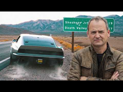 Death Valley Drive in Restomod Aston Martin