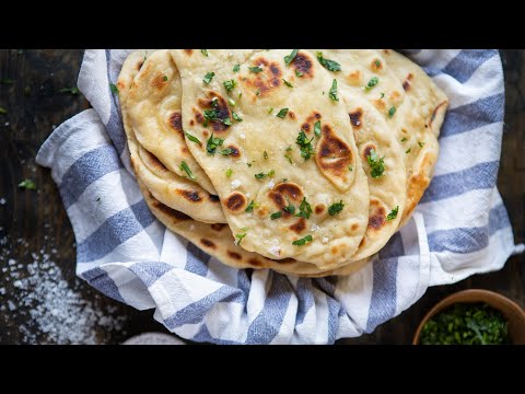 Homemade Vegan Naan | Easy To Make