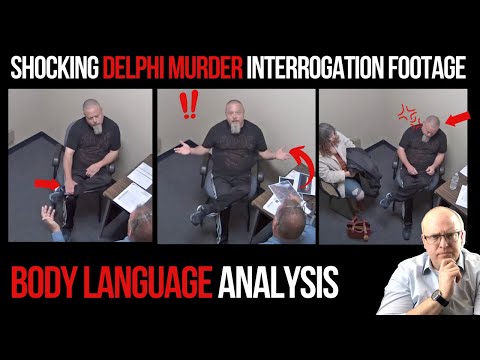 Shocking New Delphi Killer Richard Allen Interrogation: Body Language Analysis