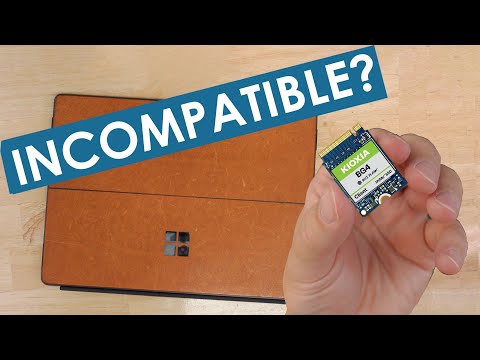 Will it crash my Surface Pro 8? Kioxia BG4 PCIe 4.0 SSD replacement
