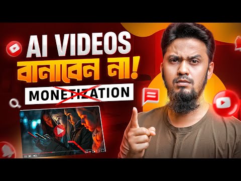২০২৫ সালে কি AI Shorts মনিটাইজ করা যাবে? জানুন আসল সত্য! | Monetization Rules Changing for Creators!