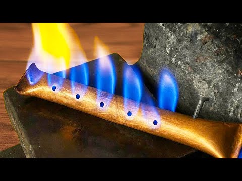 Few People Know This Copper Pipe Secret! DIY 3-in-1 Heating Stove – Free Energy for Winter 2025🔥