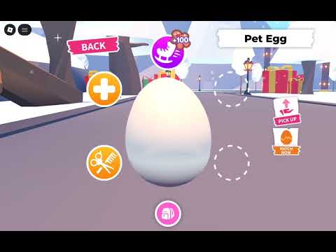 Playing adopt me with my friends I was hatching eggs
