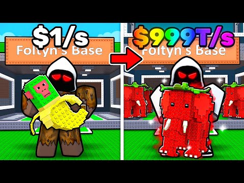 Starting Over As A NOOB With STRAWBERRY ELEPHANT In Steal A Brainrot!