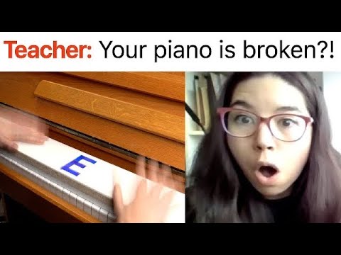 I tuned my entire piano to E then took lessons