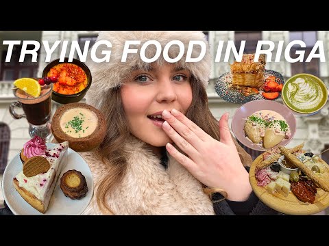 THE BEST FOOD PLACES IN RIGA, LATVIA : traditional dishes, bakeries, desserts, drinks & more! 🇱🇻