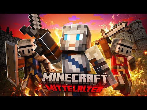 100 SPIELER simulieren eine MITTELALTER Minecraft WELT - Lukania Legenden