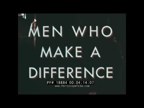 1962 BOY SCOUTS LEADERSHIP FILM  "MEN WHO MAKE A DIFFERENCE"  SCOUTMASTERS 18884