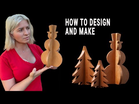 DIY Wooden Snowman Project Anyone Can Try!