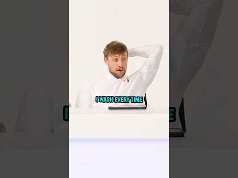 How often do men wash their hands... 😅