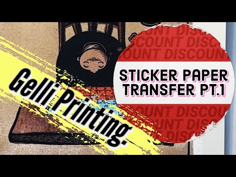 GELLI PRINTING: Alternative Laserjet Transfer Method Pt.1