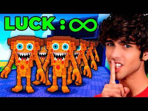 Plants vs Brainrots OWNER Gave Me INFINITE LUCK…