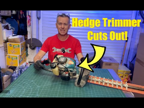 Petrol Hedge Trimmer Cuts Out Wont Run Or Start, Makita How To Repair