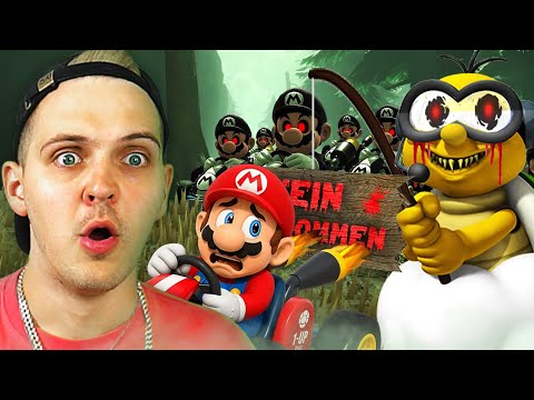 Mario Kart myths that are getting scarier and scarier! - Huebi reacts