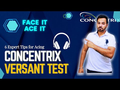 Versant Test Concentrix | Voice Versant | Versant English Test | Versant | Concentrix