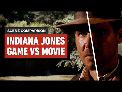 Indiana Jones Scene Comparison - The Great Circle vs. Raiders of the Lost Ark