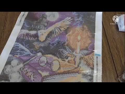 Алмазная мозаика от Tinmi Arts.Мое знакомство с продавцом.