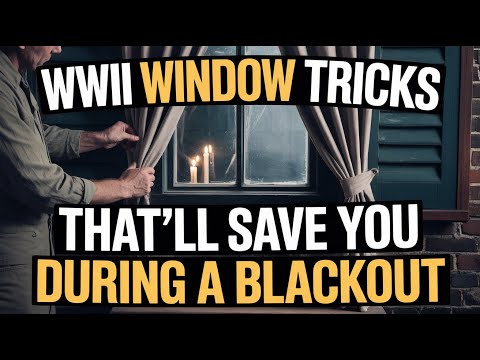 8 WWII Blackout Window Tricks That’ll Save You During a Power Outage