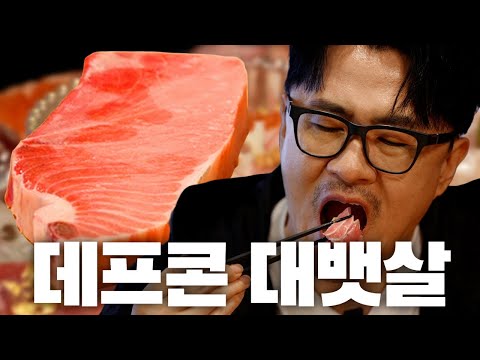 I'm drinking🍻... A solo drinking omakase with winter defense tuna belly, hamburger, menchigatsu, ...