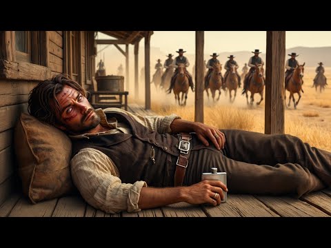 Все презирали пьяницу, спавшего у салуна… но когда в город пришла банда, о нём вспомнили