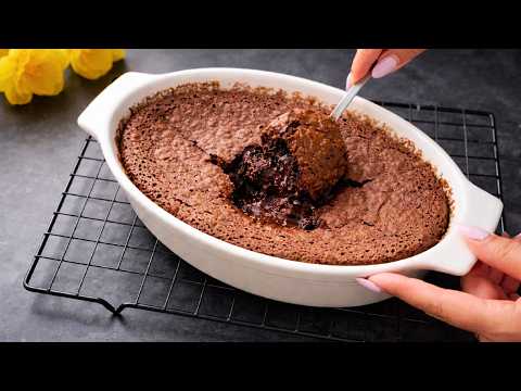 The easiest and quickest Chocolate Dessert | Brownie pudding recipe