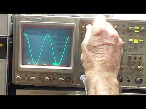 Audio Amplifier Output Measurement Using Different Types of Oscilloscopes