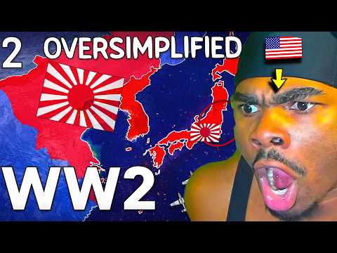 American Reacts to WW2 - OverSimplified (Part 2)