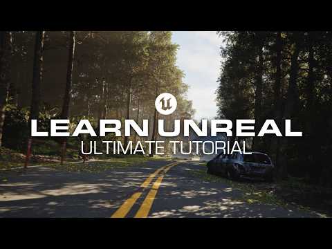 Complete Beginner Guide To Unreal Engine 5 | UE5 Starter Course - Abandoned Road