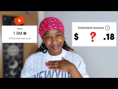 How Much YouTube Paid Me for 1 million Views