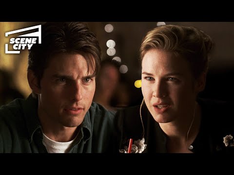Jerry and Dorothy’s Dinner Turns Intimate | Jerry Maguire (Tom Cruise, Renée Zellweger)