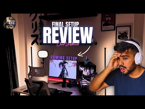 This Is Where I Create Everything | Final Setup Vlog🎮🖥️