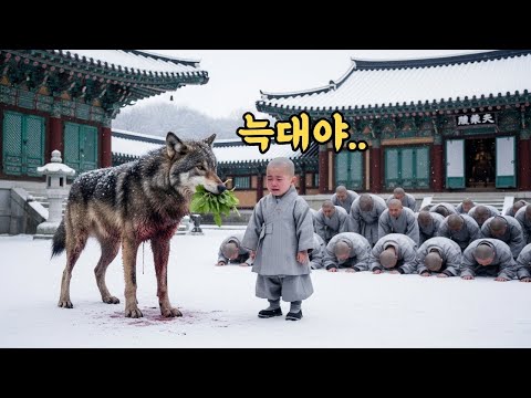 몽둥이로 늑대를 쫓아낸 스님이 피투성이 늑대 앞에 무릎 꿇었습니다  4살 고아 동자승 앞에서 그가 오열하며 참회한 이유 l 오디오북 l 감동 l 실화 l 사연