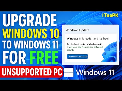 Upgrade Windows 10 to Windows 11 for Free – Official ISO + Unsupported PC Method (25H2)