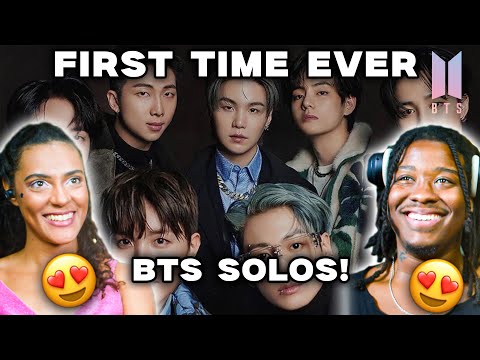REACTING TO A SOLO FROM EVERY BTS MEMBER FOR THE FIRST TIME!!
