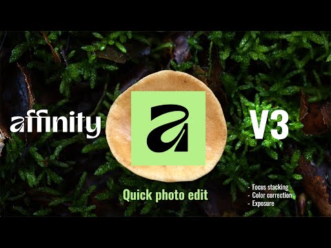 Affinity Studio - Let's edit an image and see what is this about